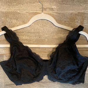 HSIA sheer and lace bra